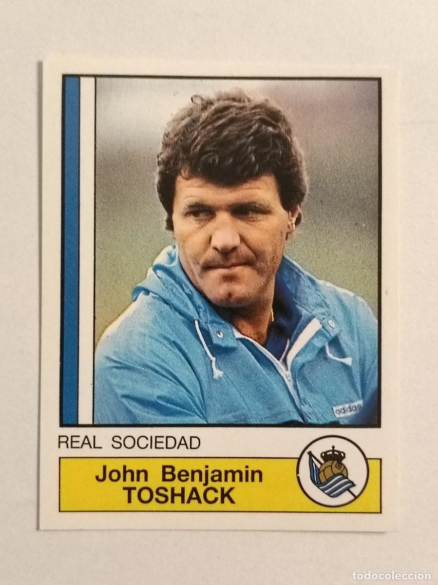Cromos de f&uacute;tbol: #268 TOSHACK (REAL SOCIEDAD) FUTBOL 87 PANINI