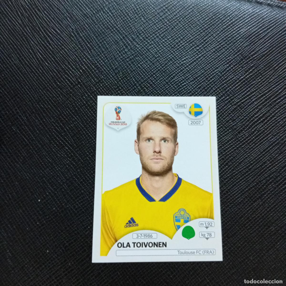 Cromos de f&uacute;tbol: 491 OLA TOIVONEN SUECIA PANINI MUNDIAL RUSIA 2018 CROMO FUTBOL 18 - SIN PEGAR - CJ2 ..