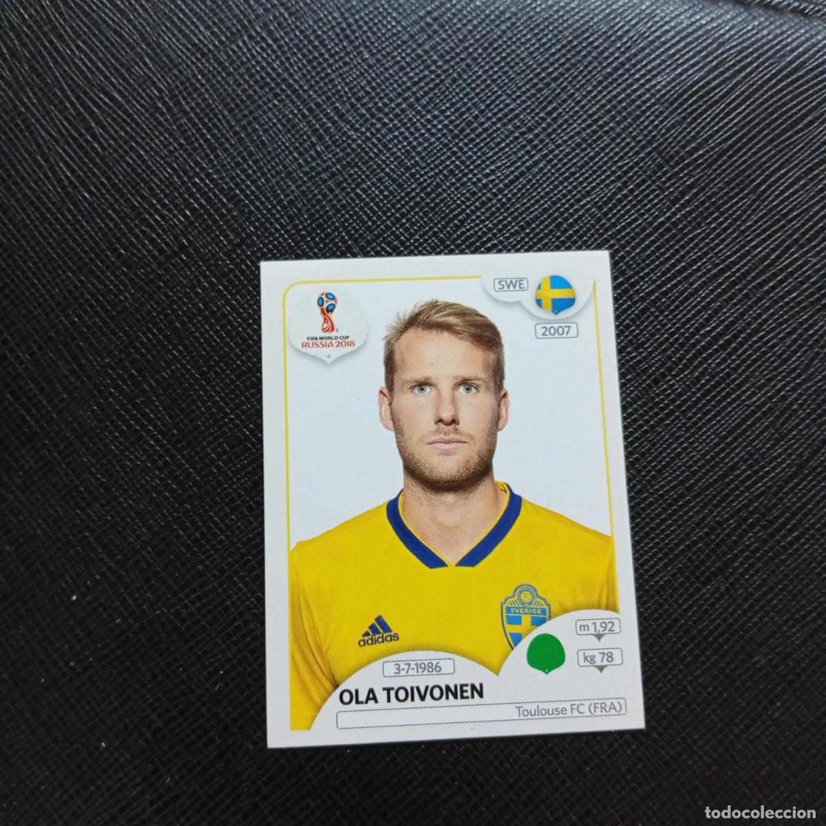 Cromos de f&uacute;tbol: 491 OLA TOIVONEN SUECIA PANINI MUNDIAL RUSIA 2018 CROMO FUTBOL 18 - SIN PEGAR - CJ2 ...