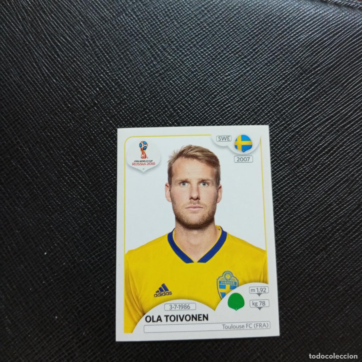 Cromos de f&uacute;tbol: 491 OLA TOIVONEN SUECIA PANINI MUNDIAL RUSIA 2018 CROMO FUTBOL 18 - SIN PEGAR - CJ2 ...