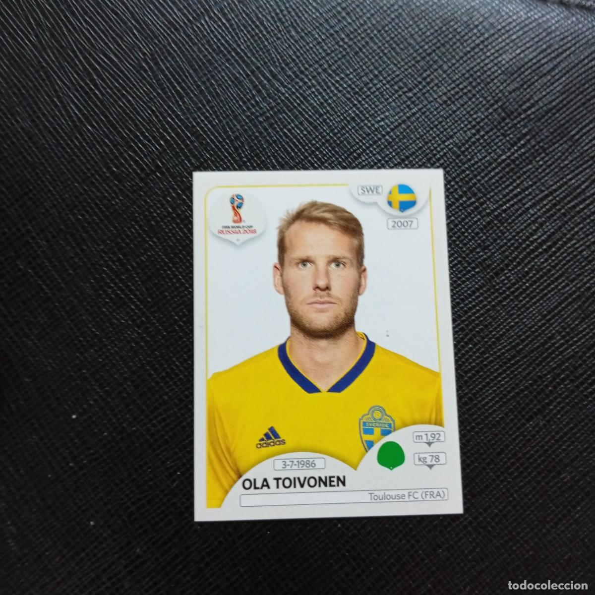 Cromos de f&uacute;tbol: 491 OLA TOIVONEN SUECIA PANINI MUNDIAL RUSIA 2018 CROMO FUTBOL 18 - SIN PEGAR - CJ2 ...