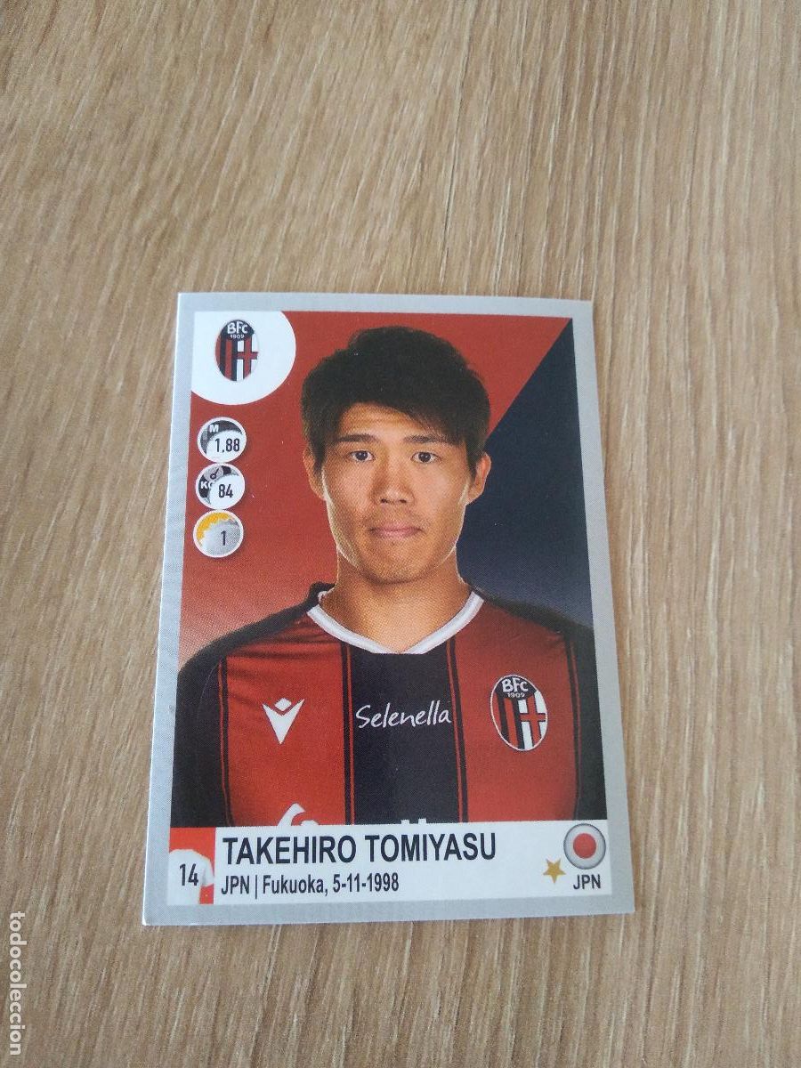 Cromos de f&uacute;tbol: 89 TAKEHIRO TOMIYASU BOLOGNA CROMO FUTBOL PANINI LIGA ITALIA 20-21 CALCIATORI 2020-2021