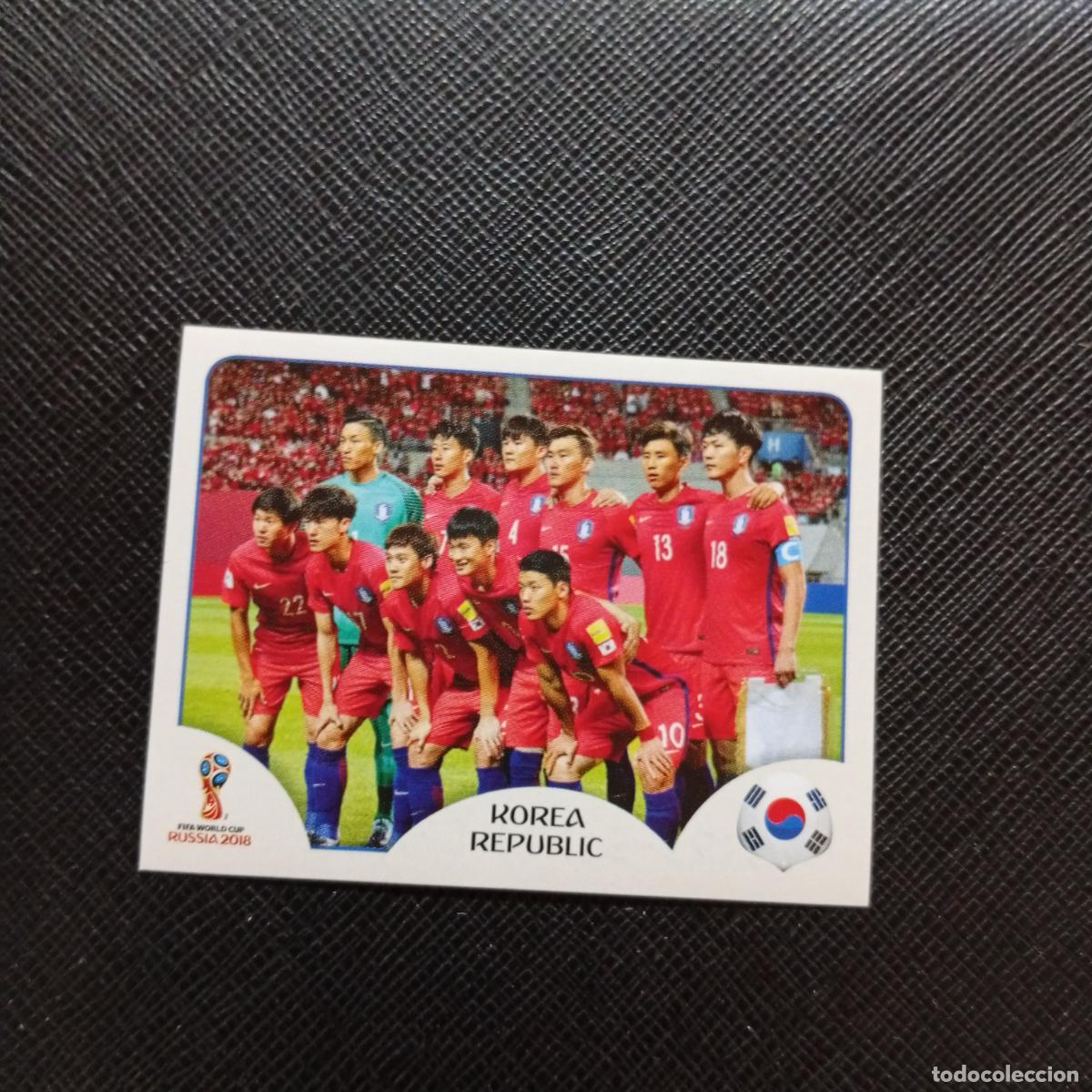 Cromos de f&uacute;tbol: 493 ALIENACION KOREA PANINI MUNDIAL RUSIA 2018 CROMO FUTBOL 18 - SIN PEGAR - CJ2
