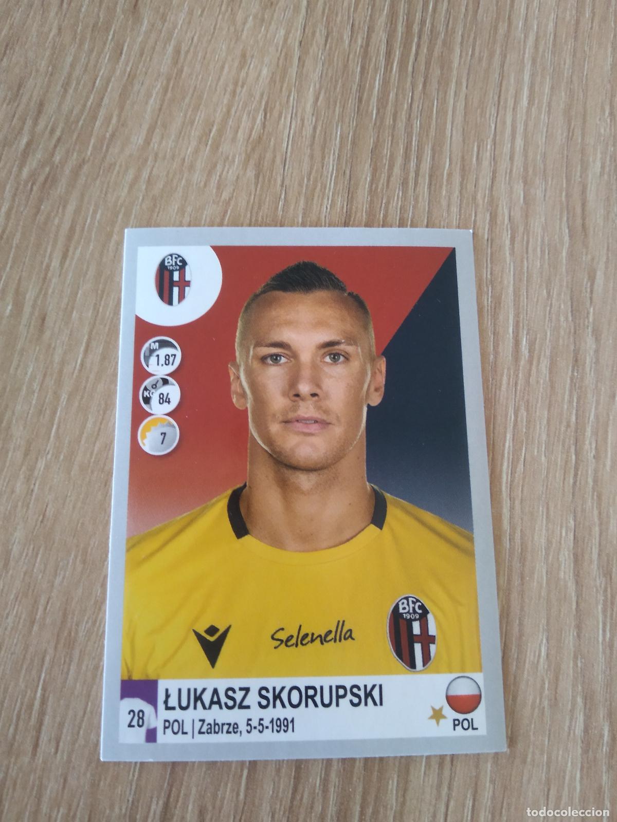 Cromos de f&uacute;tbol: 90 LUKASZ SKORUPSKI BOLOGNA CROMO FUTBOL PANINI LIGA ITALIA 20-21 CALCIATORI 2020-2021