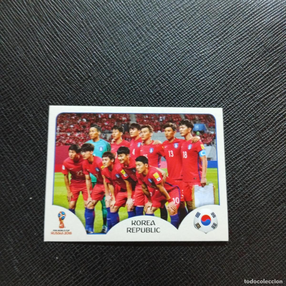 Cromos de f&uacute;tbol: 493 ALIENACION KOREA PANINI MUNDIAL RUSIA 2018 CROMO FUTBOL 18 - SIN PEGAR - CJ2