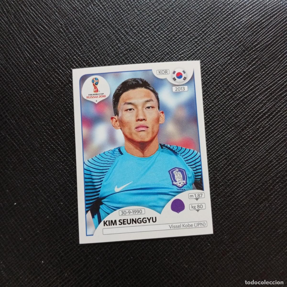 Figurine di Calcio: 494 KIM SEUNGGYU KOREA PANINI MUNDIAL RUSIA 2018 CROMO FUTBOL 18 - SIN PEGAR - CJ2 .