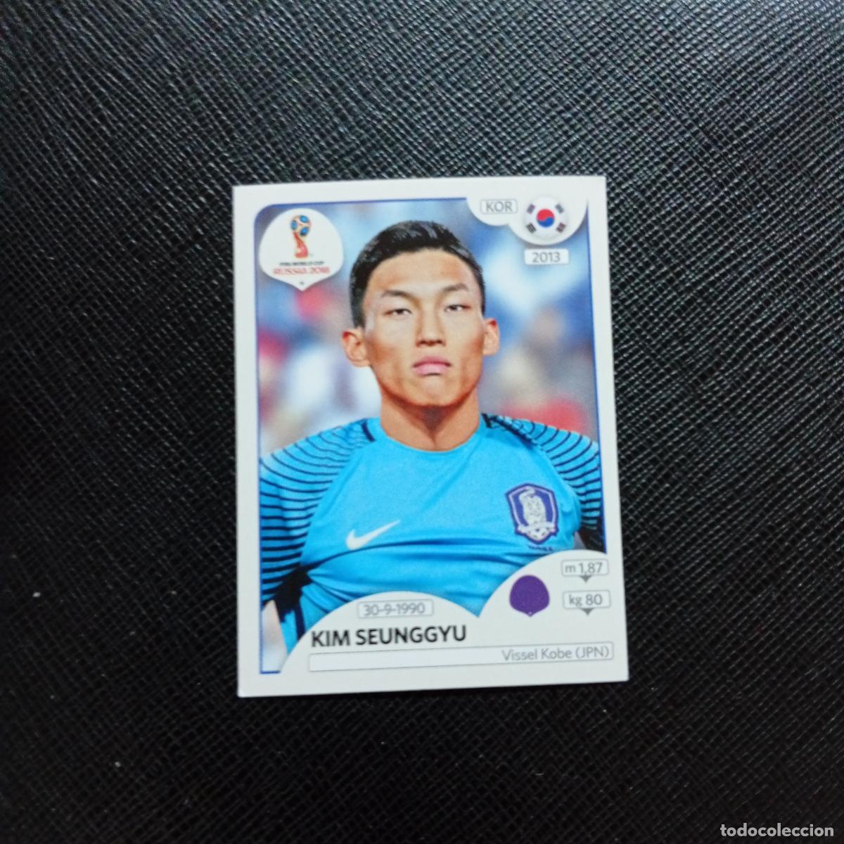 Figurine di Calcio: 494 KIM SEUNGGYU KOREA PANINI MUNDIAL RUSIA 2018 CROMO FUTBOL 18 - SIN PEGAR - CJ2 .