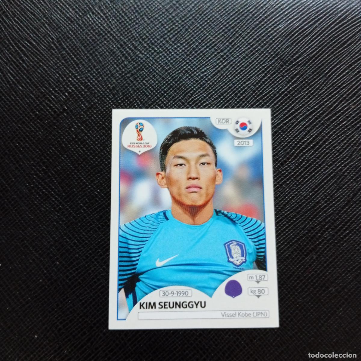 Figurine di Calcio: 494 KIM SEUNGGYU KOREA PANINI MUNDIAL RUSIA 2018 CROMO FUTBOL 18 - SIN PEGAR - CJ2 ..
