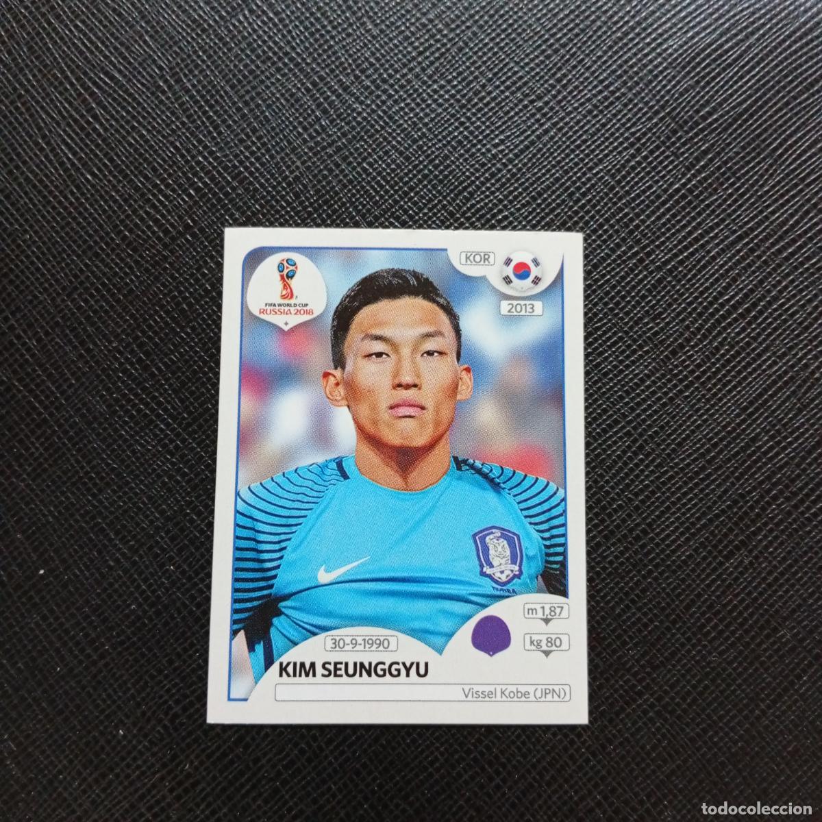 Figurine di Calcio: 494 KIM SEUNGGYU KOREA PANINI MUNDIAL RUSIA 2018 CROMO FUTBOL 18 - SIN PEGAR - CJ2 ...