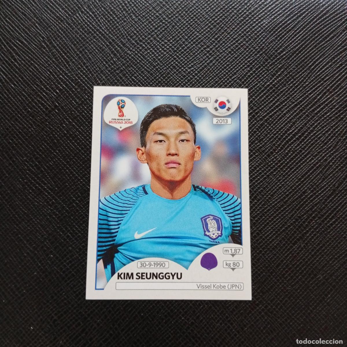 Figurine di Calcio: 494 KIM SEUNGGYU KOREA PANINI MUNDIAL RUSIA 2018 CROMO FUTBOL 18 - SIN PEGAR - CJ2 ...