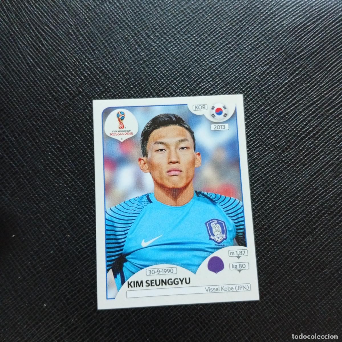 Figurine di Calcio: 494 KIM SEUNGGYU KOREA PANINI MUNDIAL RUSIA 2018 CROMO FUTBOL 18 - SIN PEGAR - CJ2 ....