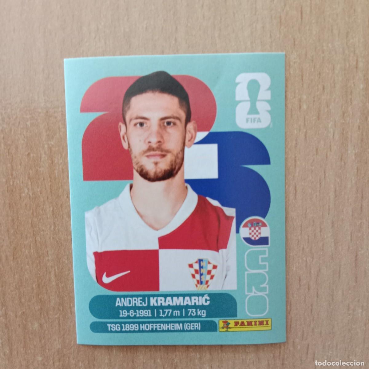 Figurine di Calcio: Andrej Kramarić , CROACIA , STICKER CROMO N&ordm; CRO 19 , FIFA WORLD CUP 2026 - PANINI - A&Ntilde;O 2026.