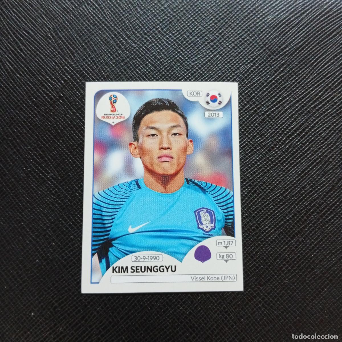 Figurine di Calcio: 494 KIM SEUNGGYU KOREA PANINI MUNDIAL RUSIA 2018 CROMO FUTBOL 18 - SIN PEGAR - CJ2 .....