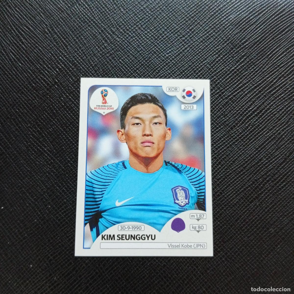 Cromos de Futebol: 494 KIM SEUNGGYU KOREA PANINI MUNDIAL RUSIA 2018 CROMO FUTBOL 18 - SIN PEGAR - CJ2 ......