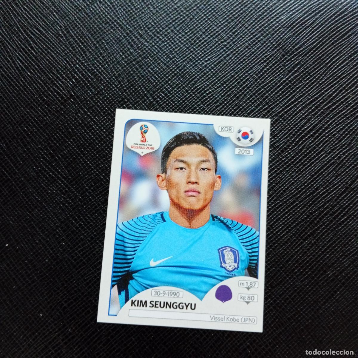 Figurine di Calcio: 494 KIM SEUNGGYU KOREA PANINI MUNDIAL RUSIA 2018 CROMO FUTBOL 18 - SIN PEGAR - CJ2 ........