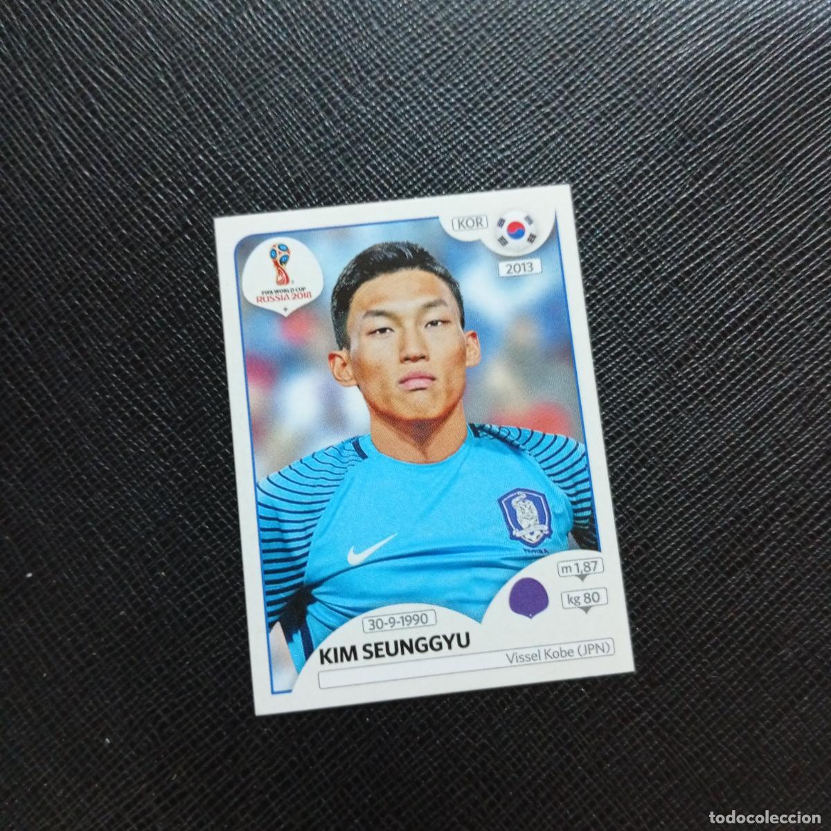 Figurine di Calcio: 494 KIM SEUNGGYU KOREA PANINI MUNDIAL RUSIA 2018 CROMO FUTBOL 18 - SIN PEGAR - CJ2 ........