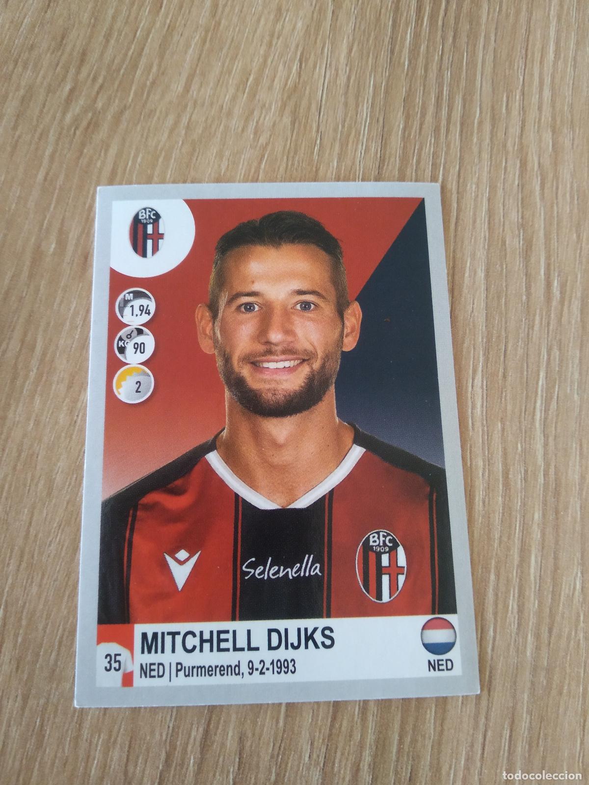Figurine di Calcio: 94 MITCHELL DIJKS BOLOGNA CROMO FUTBOL PANINI LIGA ITALIA 20-21 CALCIATORI 2020-2021