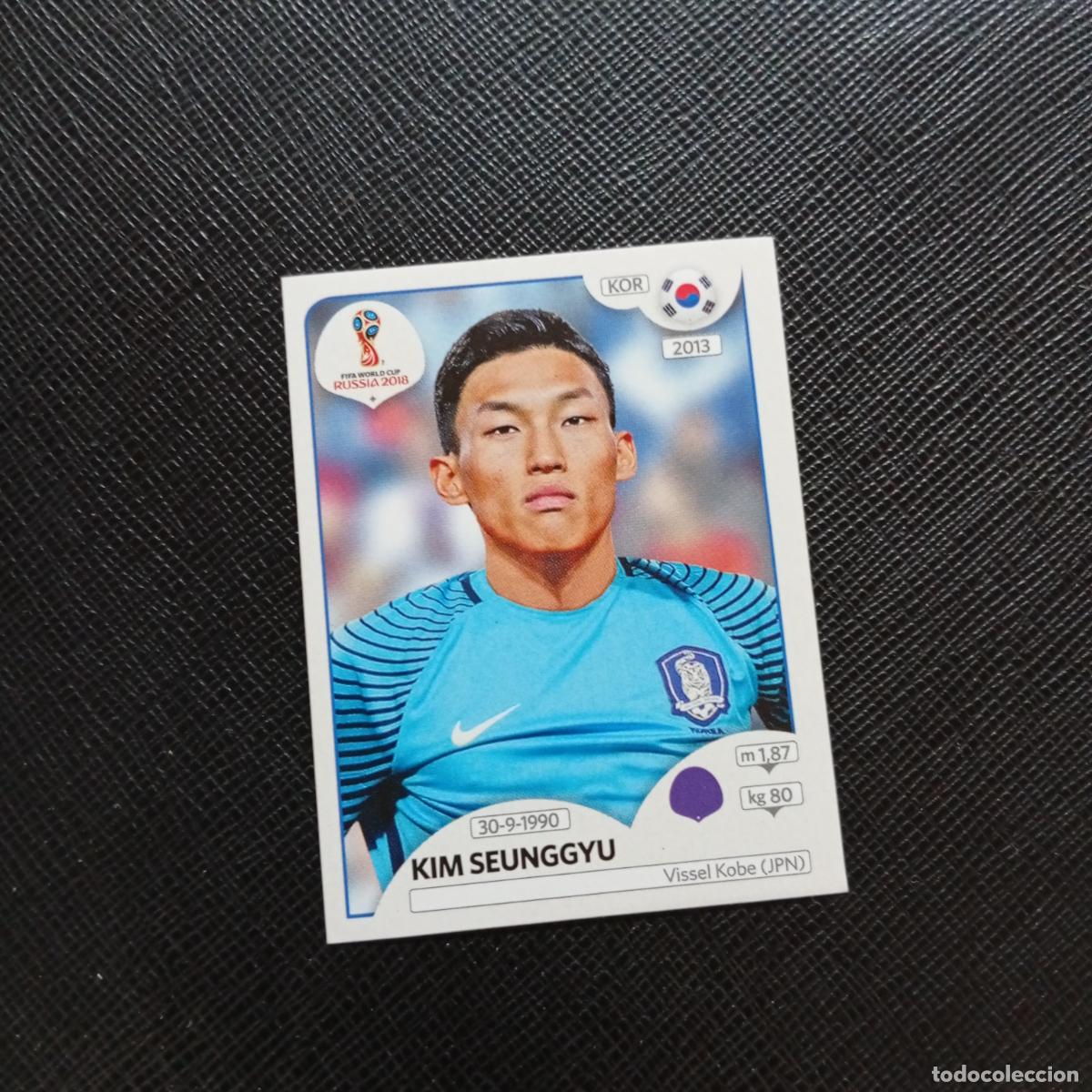 Figurine di Calcio: 494 KIM SEUNGGYU KOREA PANINI MUNDIAL RUSIA 2018 CROMO FUTBOL 18 - SIN PEGAR - CJ2 ........