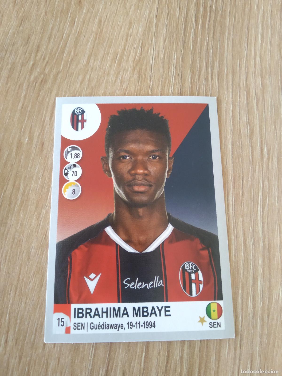Figurine di Calcio: 96 IBRAHIMA MBAYE BOLOGNA CROMO FUTBOL PANINI LIGA ITALIA 20-21 CALCIATORI 2020-2021