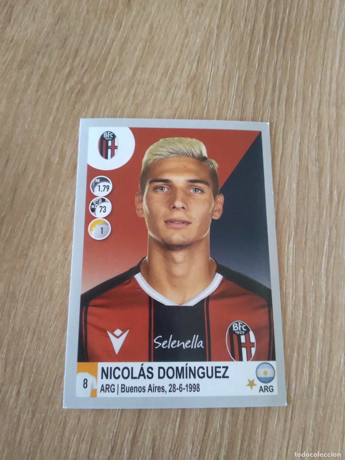Figurine di Calcio: 99 NICOLAS DOMINGUEZ BOLOGNA CROMO FUTBOL PANINI LIGA ITALIA 20-21 CALCIATORI 2020-2021