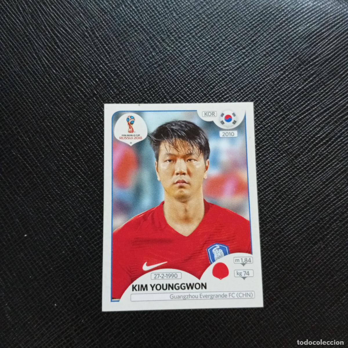 Figurine di Calcio: 495 KIM YOUNGGWON KOREA PANINI MUNDIAL RUSIA 2018 CROMO FUTBOL 18 - SIN PEGAR - CJ2 ...