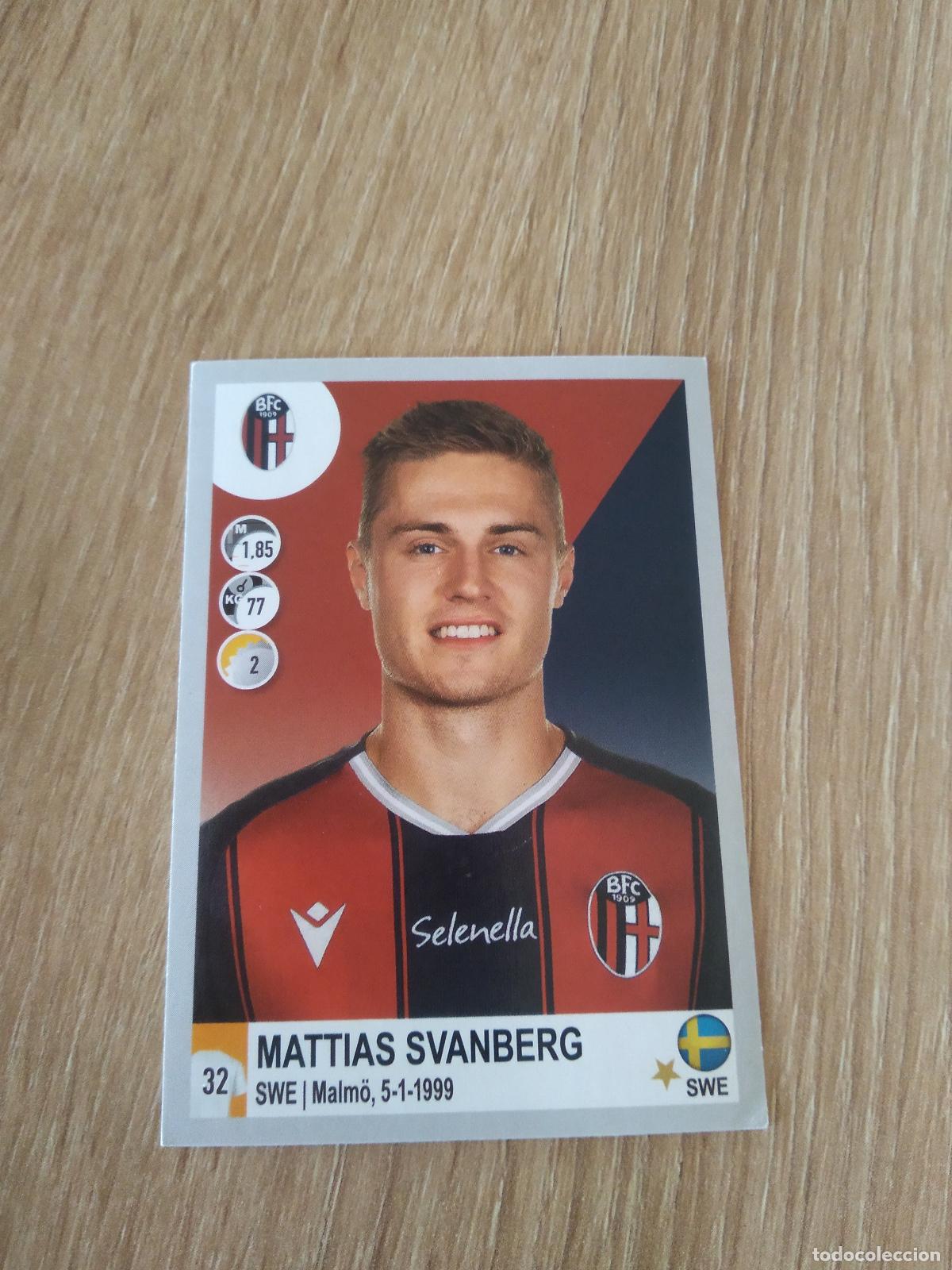 Figurine di Calcio: 101 MATTIAS SVANBERG BOLOGNA CROMO FUTBOL PANINI LIGA ITALIA 20-21 CALCIATORI 2020-2021