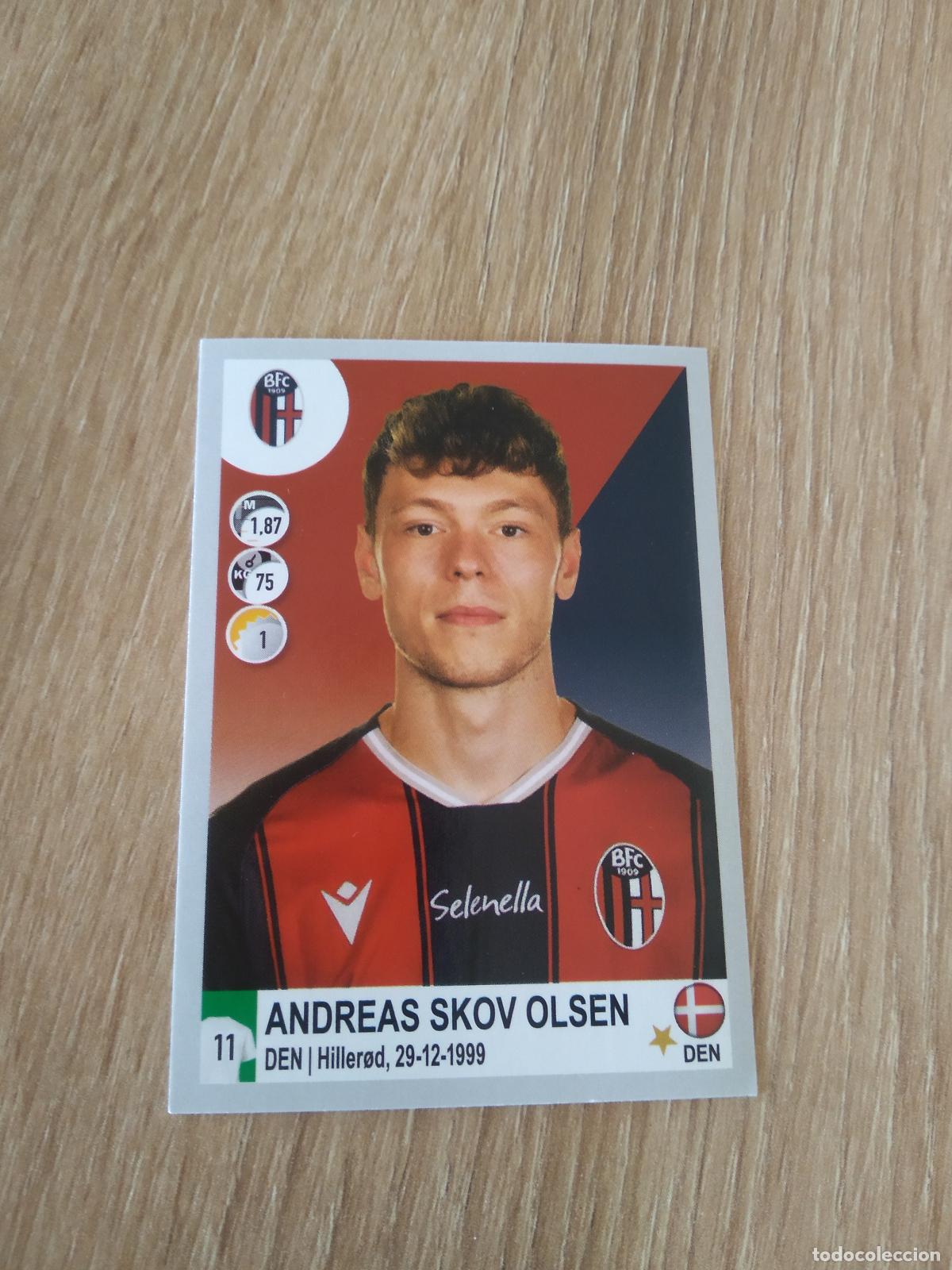 Figurine di Calcio: 105 ANDREAS SKOV OLSEN BOLOGNA CROMO FUTBOL PANINI LIGA ITALIA 20-21 CALCIATORI 2020-2021