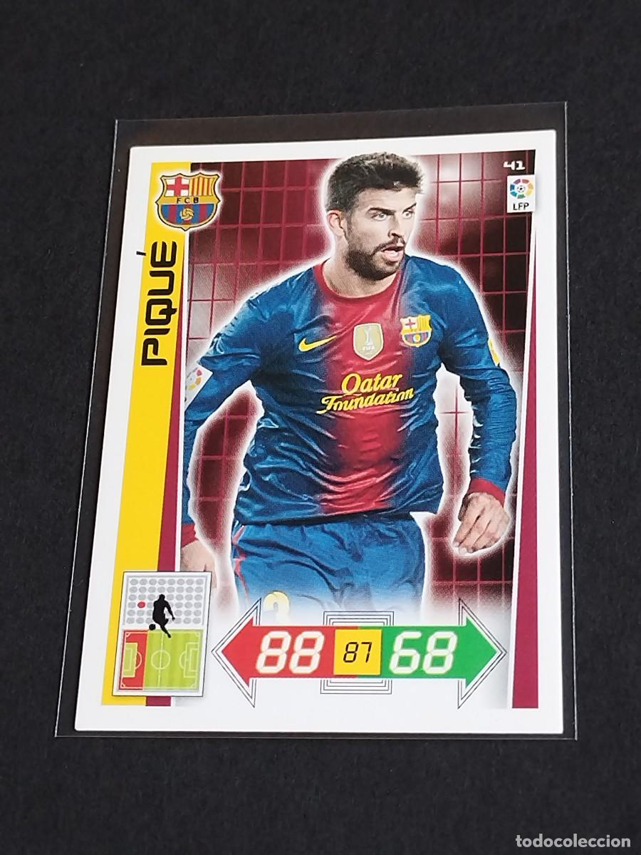 Fu&szlig;ball-Sticker: PIQU&Eacute; #41 FC BARCELONA - ADRENALYN XL LIGA BBVA 2012 2013 - PANINI 12 13 CROMO FUTBOL