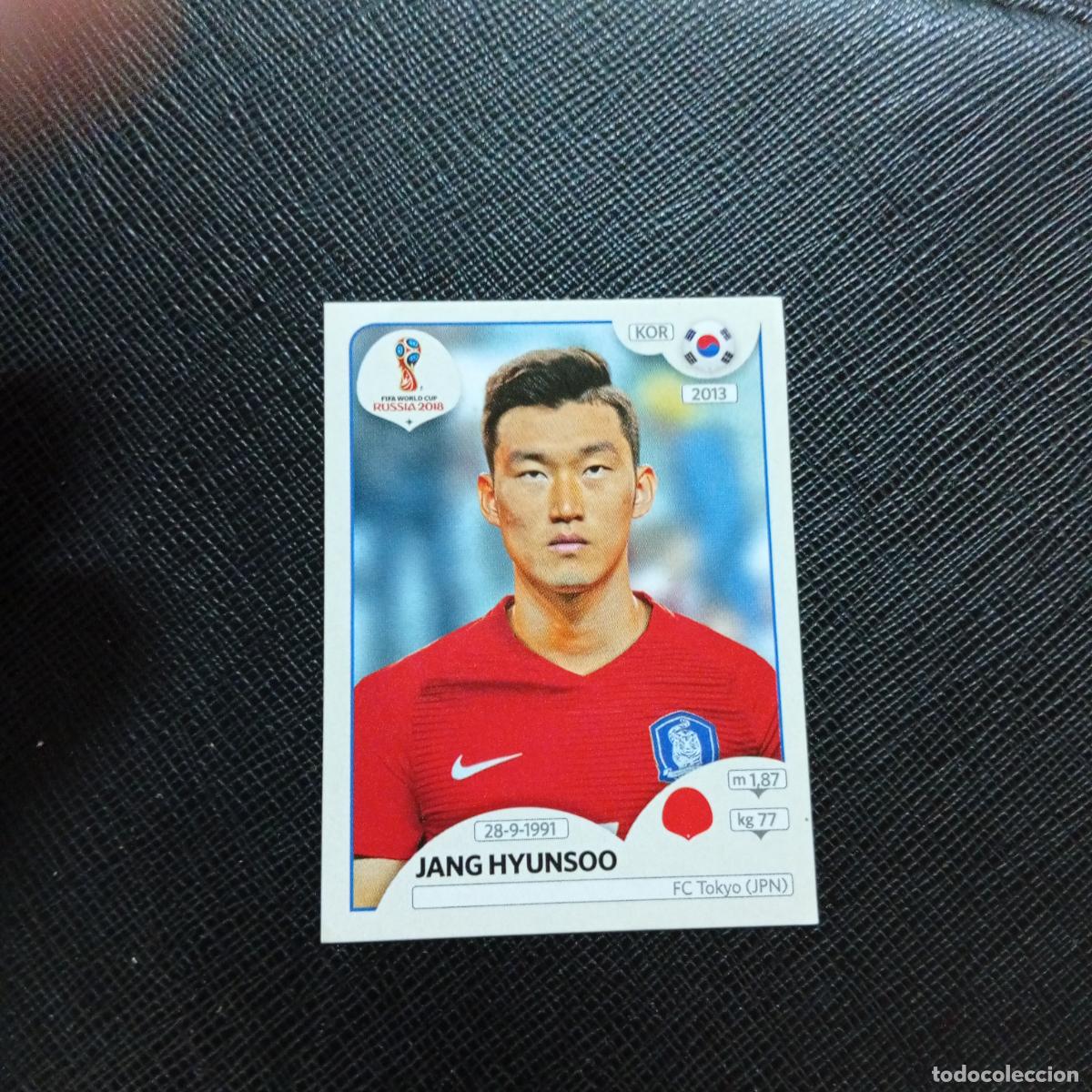 Fu&szlig;ball-Sticker: 499 JANG HYUNSSO KOREA PANINI MUNDIAL RUSIA 2018 CROMO FUTBOL 18 - SIN PEGAR - CJ2