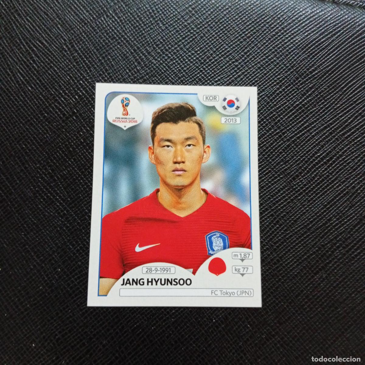 Fu&szlig;ball-Sticker: 499 JANG HYUNSSO KOREA PANINI MUNDIAL RUSIA 2018 CROMO FUTBOL 18 - SIN PEGAR - CJ2