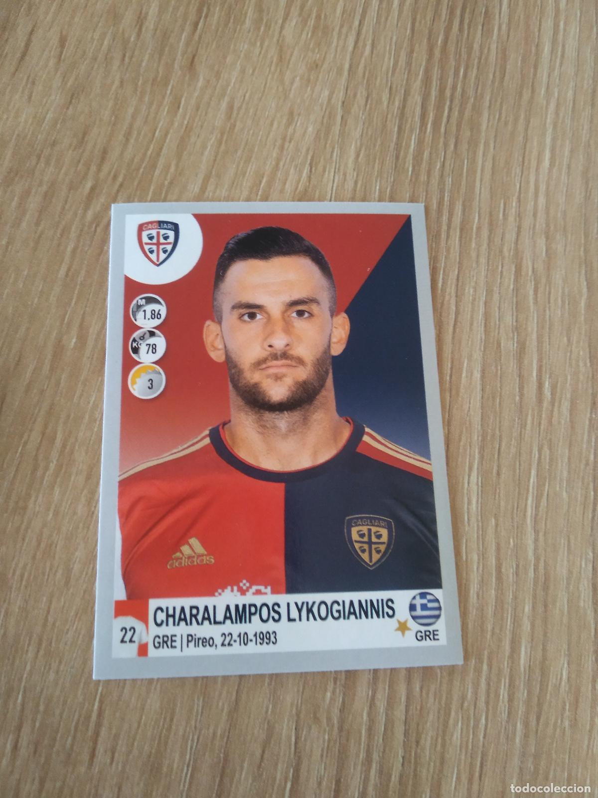 Fu&szlig;ball-Sticker: 121 LYKOGIANNIS CAGLIARI CROMO FUTBOL PANINI LIGA ITALIA 20-21 CALCIATORI 2020-2021