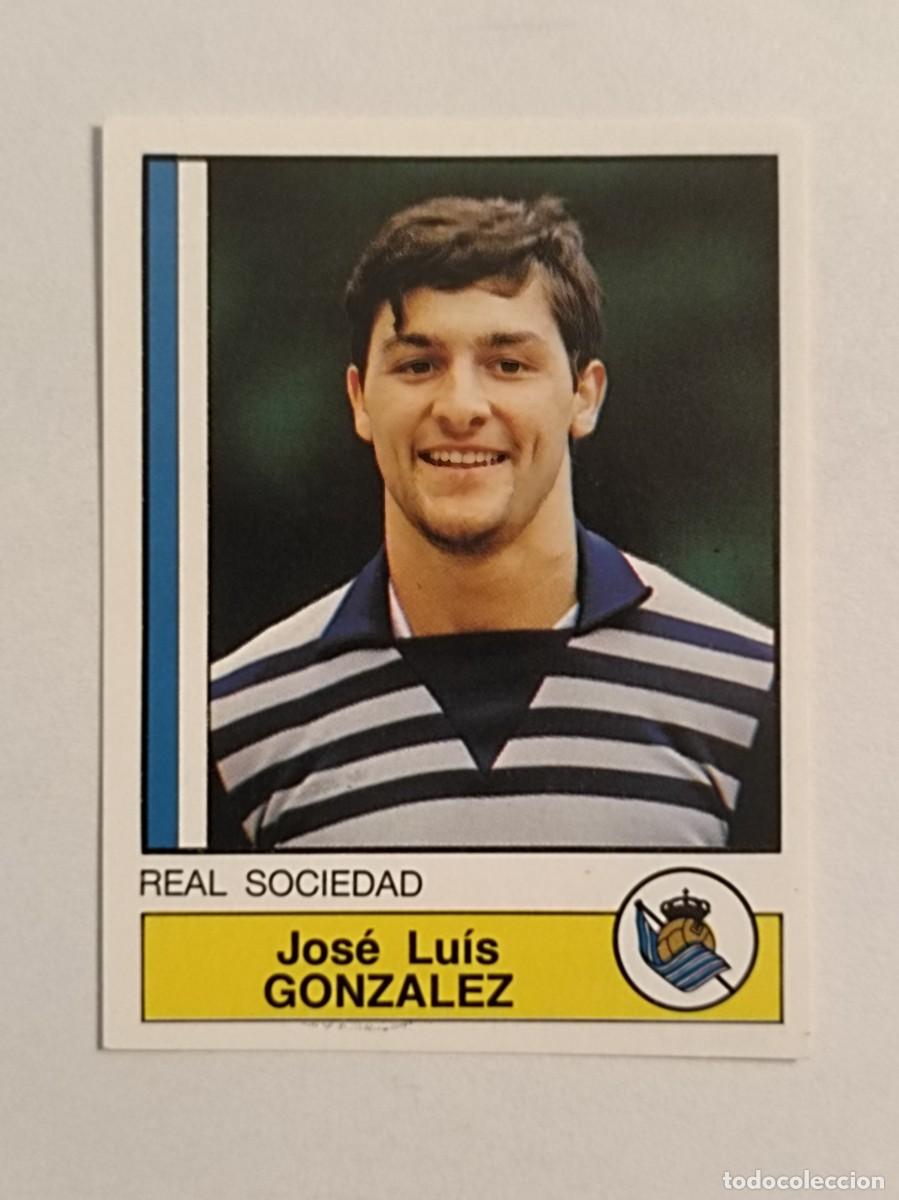 Cromos de f&uacute;tbol: #283 GONZALEZ (REAL SOCIEDAD) FUTBOL 87 PANINI