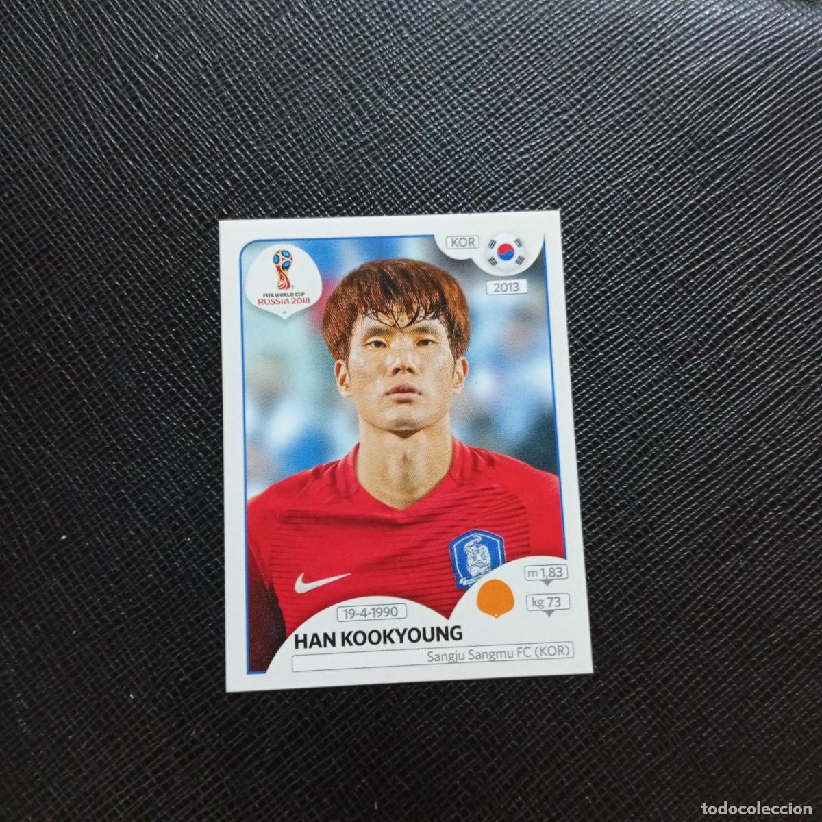 Cromos de f&uacute;tbol: 504 HAN KOOKYOUNG KOREA PANINI MUNDIAL RUSIA 2018 CROMO FUTBOL 18 - SIN PEGAR - CJ2 .