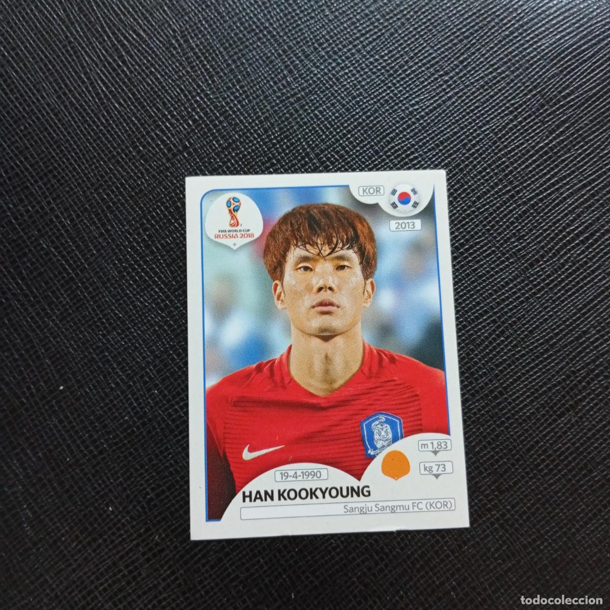 Cromos de f&uacute;tbol: 504 HAN KOOKYOUNG KOREA PANINI MUNDIAL RUSIA 2018 CROMO FUTBOL 18 - SIN PEGAR - CJ2 ...