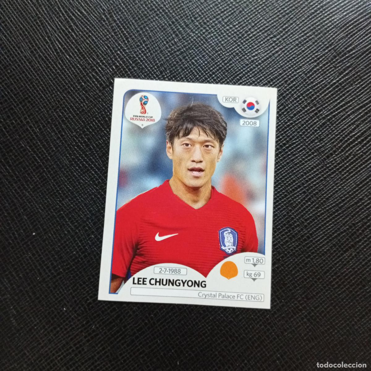 Cromos de f&uacute;tbol: 505 LEE CHUNGYONG KOREA PANINI MUNDIAL RUSIA 2018 CROMO FUTBOL 18 - SIN PEGAR - CJ2