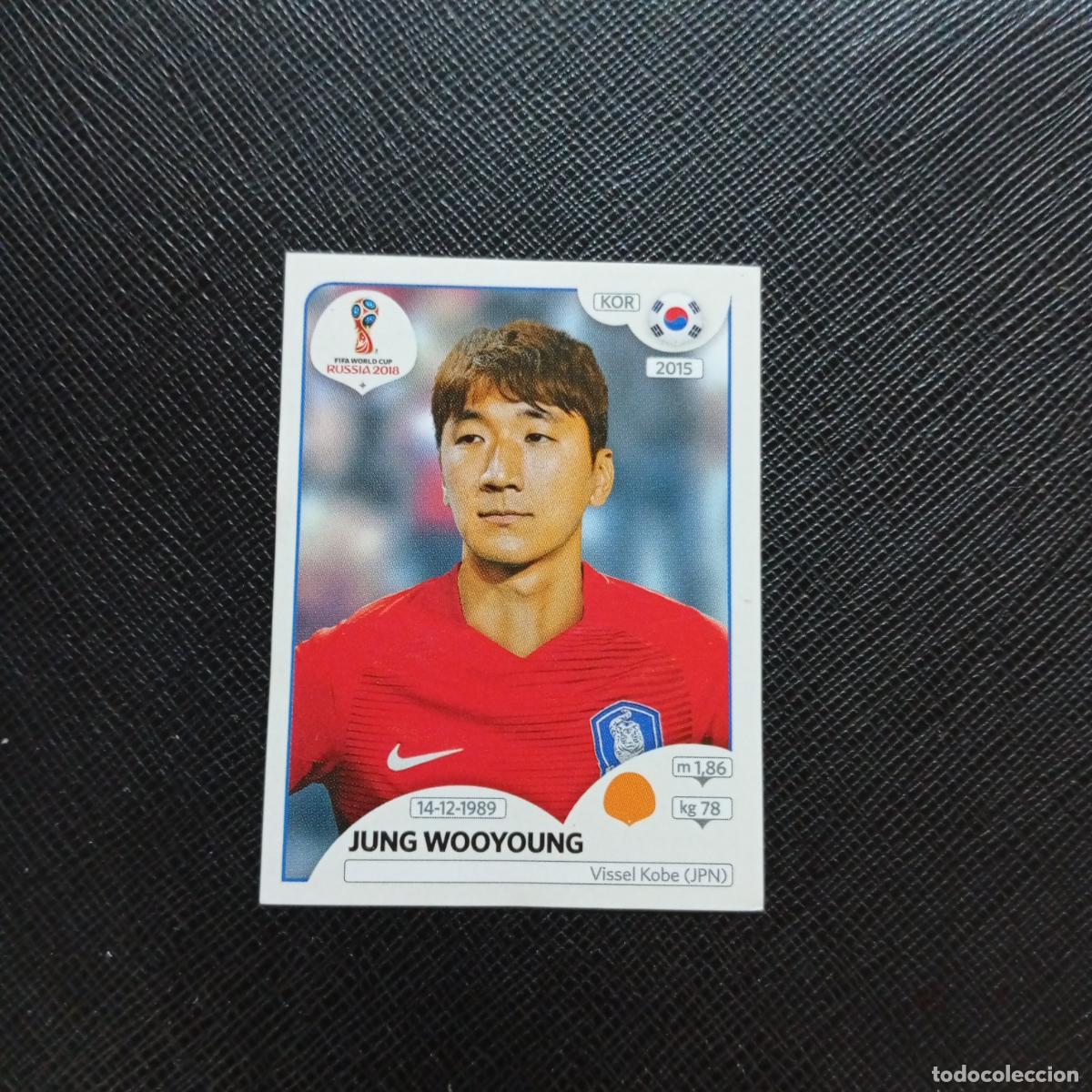 Cromos de f&uacute;tbol: 506 JUNG WOOYOUNG KOREA PANINI MUNDIAL RUSIA 2018 CROMO FUTBOL 18 - SIN PEGAR - CJ2 .