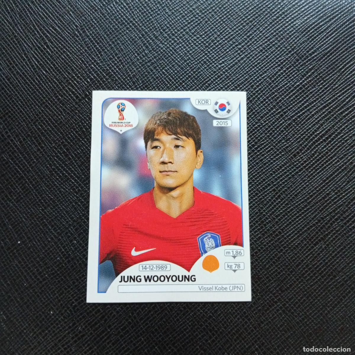 Cromos de f&uacute;tbol: 506 JUNG WOOYOUNG KOREA PANINI MUNDIAL RUSIA 2018 CROMO FUTBOL 18 - SIN PEGAR - CJ2 ..