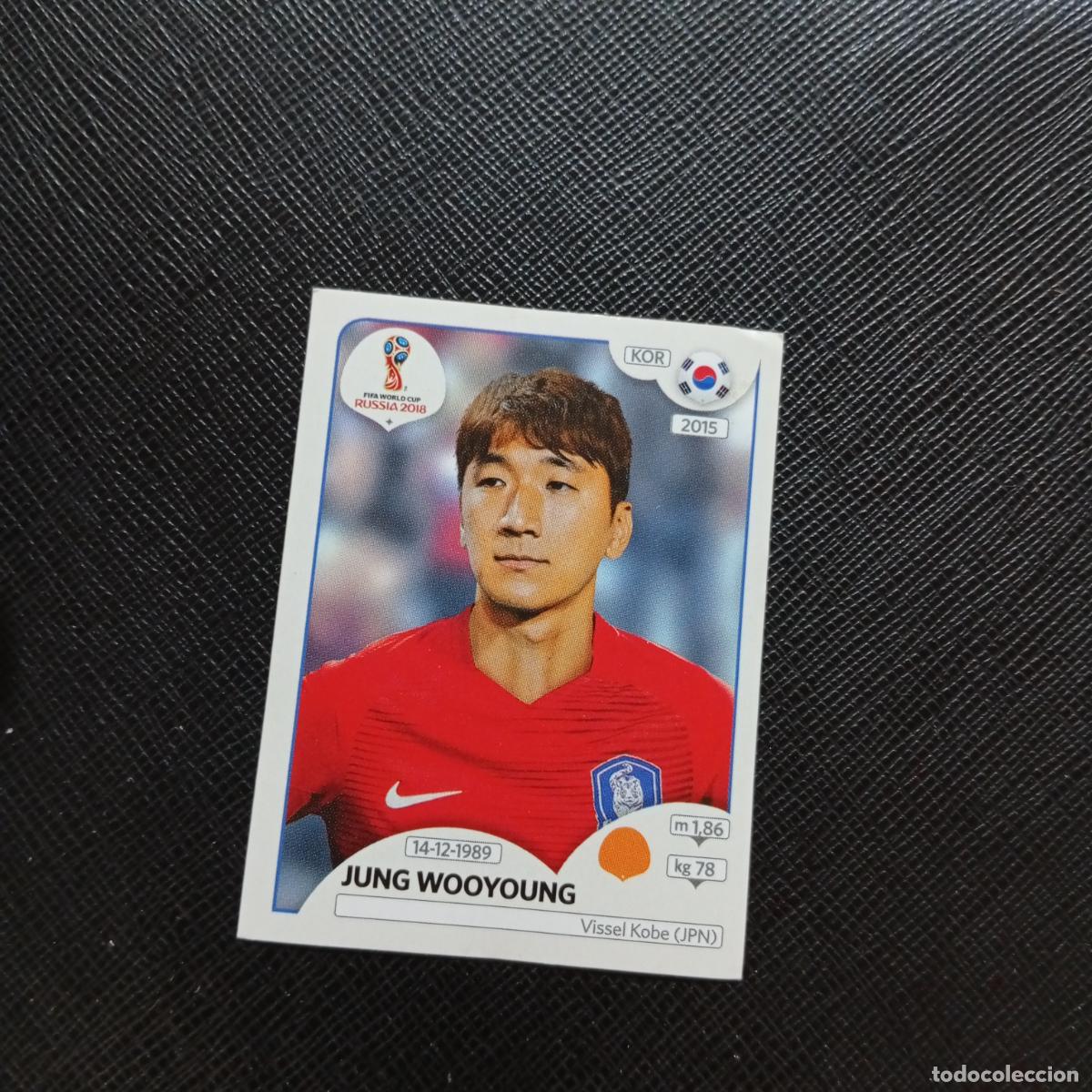 Cromos de f&uacute;tbol: 506 JUNG WOOYOUNG KOREA PANINI MUNDIAL RUSIA 2018 CROMO FUTBOL 18 - SIN PEGAR - CJ2 ...