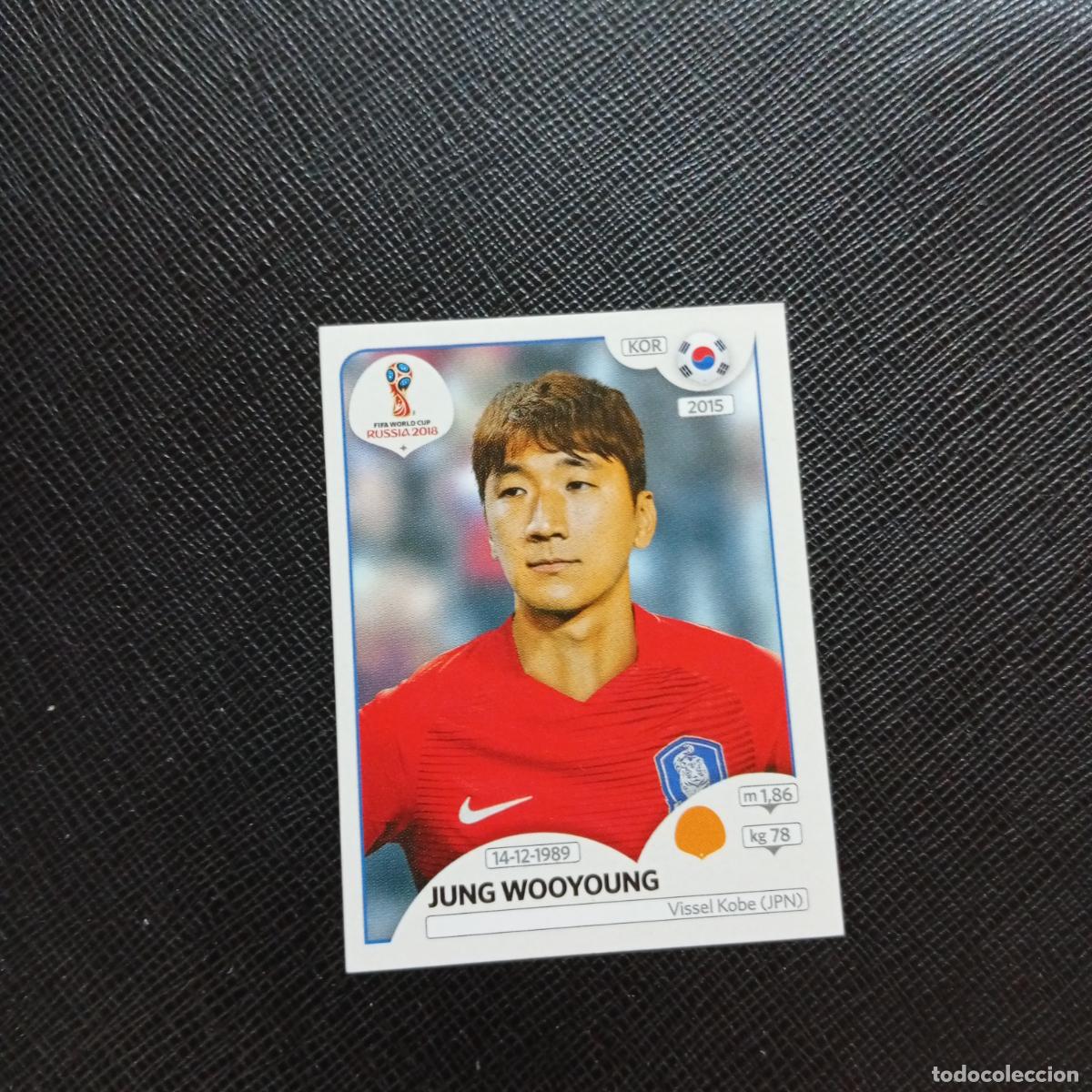 Cromos de f&uacute;tbol: 506 JUNG WOOYOUNG KOREA PANINI MUNDIAL RUSIA 2018 CROMO FUTBOL 18 - SIN PEGAR - CJ2 ...