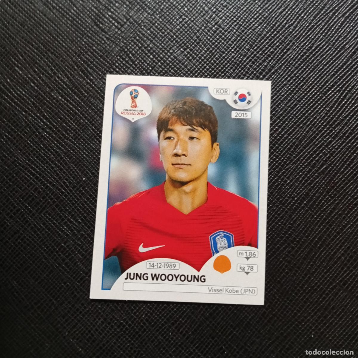 Cromos de f&uacute;tbol: 506 JUNG WOOYOUNG KOREA PANINI MUNDIAL RUSIA 2018 CROMO FUTBOL 18 - SIN PEGAR - CJ2 .....