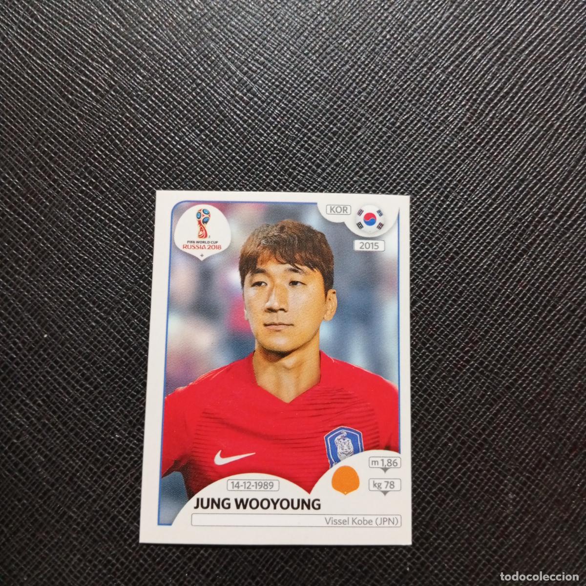 Cromos de f&uacute;tbol: 506 JUNG WOOYOUNG KOREA PANINI MUNDIAL RUSIA 2018 CROMO FUTBOL 18 - SIN PEGAR - CJ2 .....