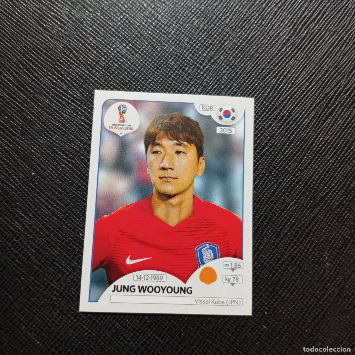 Cromos de f&uacute;tbol: 506 JUNG WOOYOUNG KOREA PANINI MUNDIAL RUSIA 2018 CROMO FUTBOL 18 - SIN PEGAR - CJ2 ......