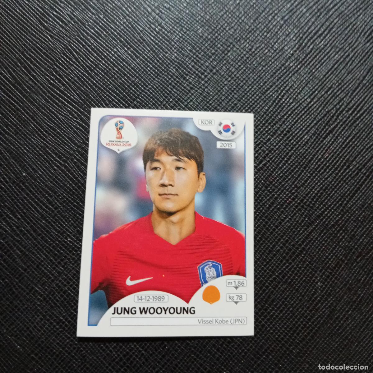 Cromos de f&uacute;tbol: 506 JUNG WOOYOUNG KOREA PANINI MUNDIAL RUSIA 2018 CROMO FUTBOL 18 - SIN PEGAR - CJ2 ......