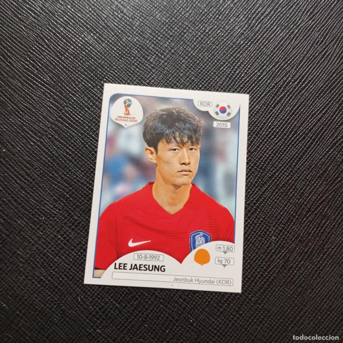 Cromos de f&uacute;tbol: 507 LEE JAESUNG KOREA PANINI MUNDIAL RUSIA 2018 CROMO FUTBOL 18 - SIN PEGAR - CJ2 ...