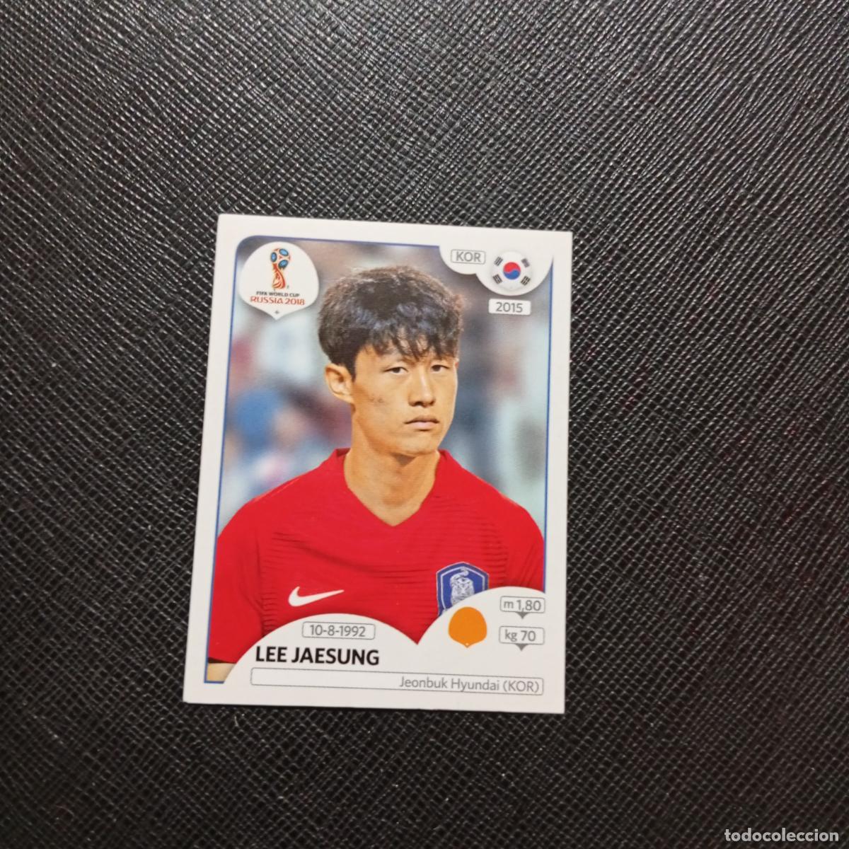 Cromos de f&uacute;tbol: 507 LEE JAESUNG KOREA PANINI MUNDIAL RUSIA 2018 CROMO FUTBOL 18 - SIN PEGAR - CJ2 ....