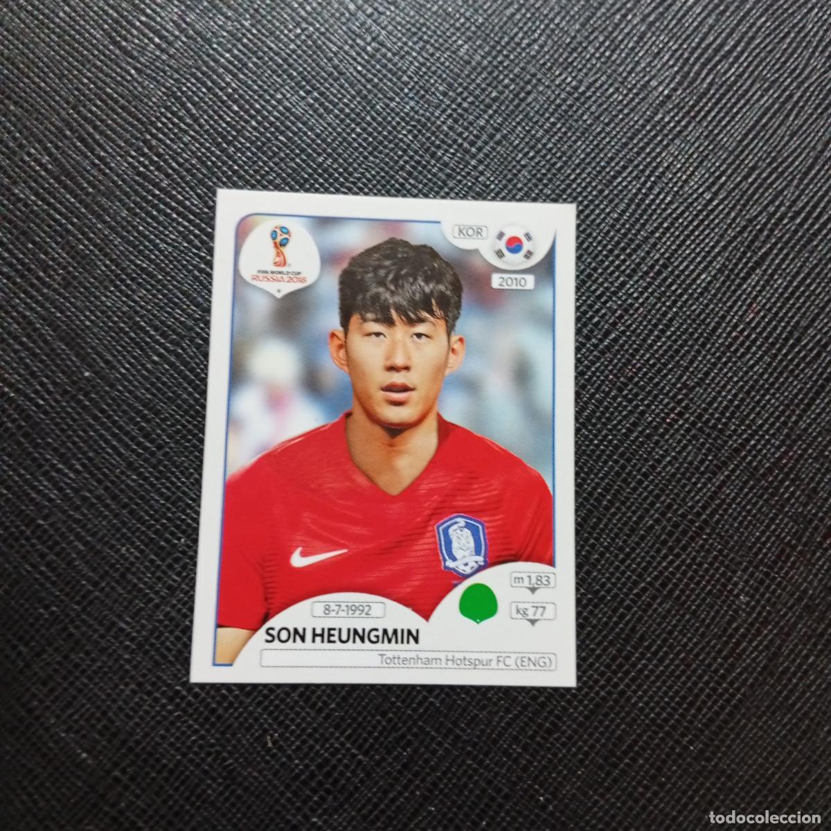 Cromos de f&uacute;tbol: 508 SON HEUNGMIN KOREA PANINI MUNDIAL RUSIA 2018 CROMO FUTBOL 18 - SIN PEGAR - CJ2