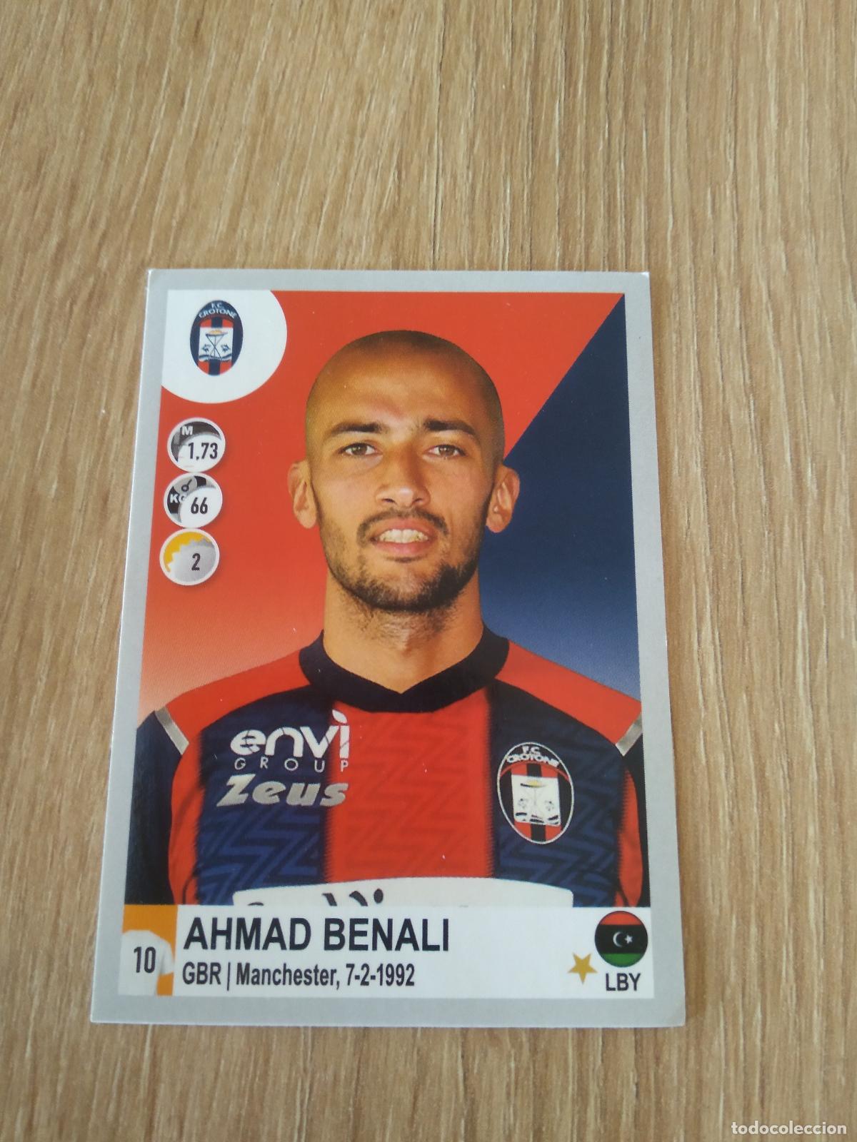 Cromos de f&uacute;tbol: 151 AHMAD BENALI CROTONE CROMO FUTBOL PANINI LIGA ITALIA 20-21 CALCIATORI 2020-2021