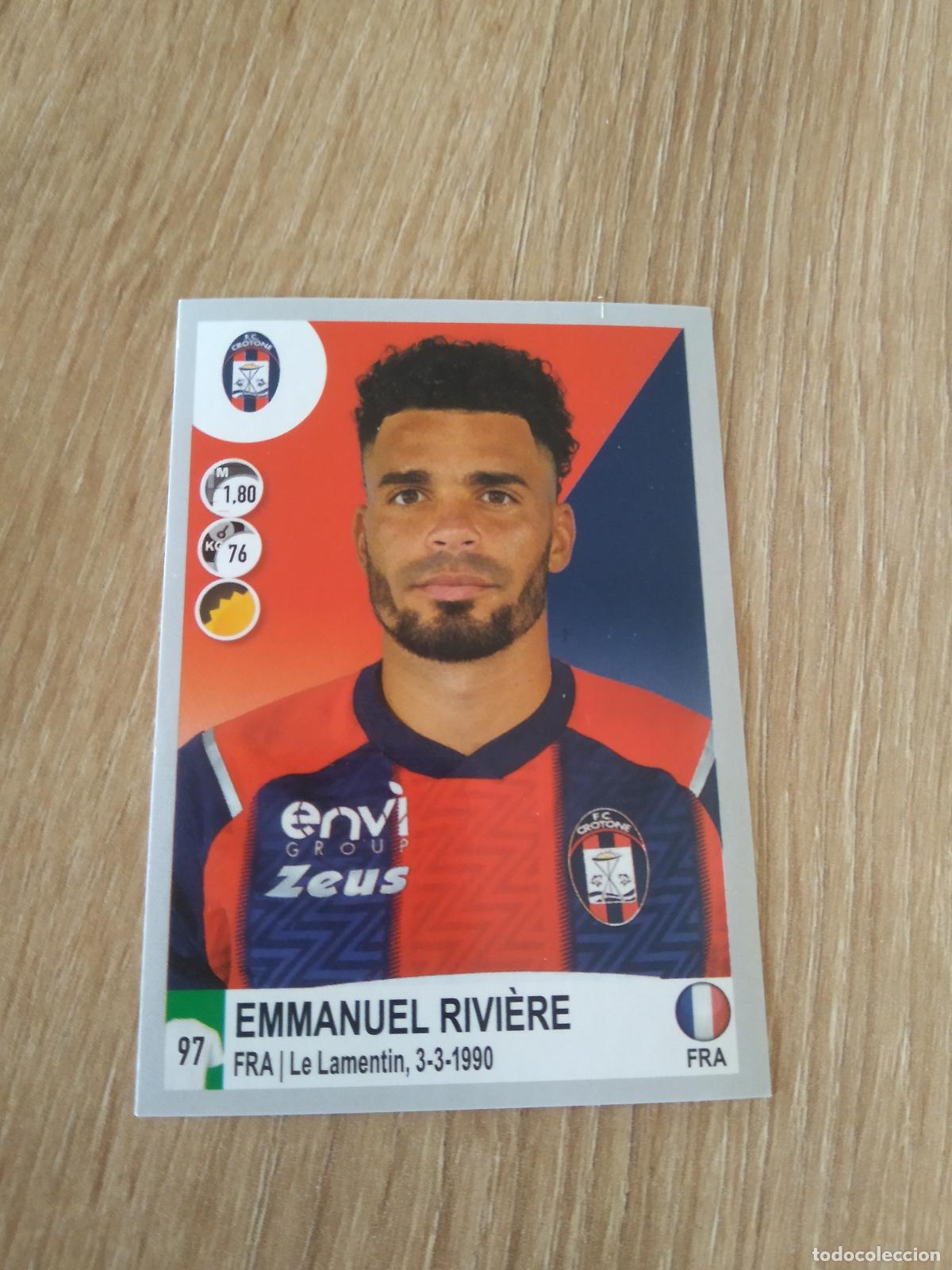 Cromos de f&uacute;tbol: 159 EMMANUEL RIVIERE CROTONE CROMO FUTBOL PANINI LIGA ITALIA 20-21 CALCIATORI 2020-2021