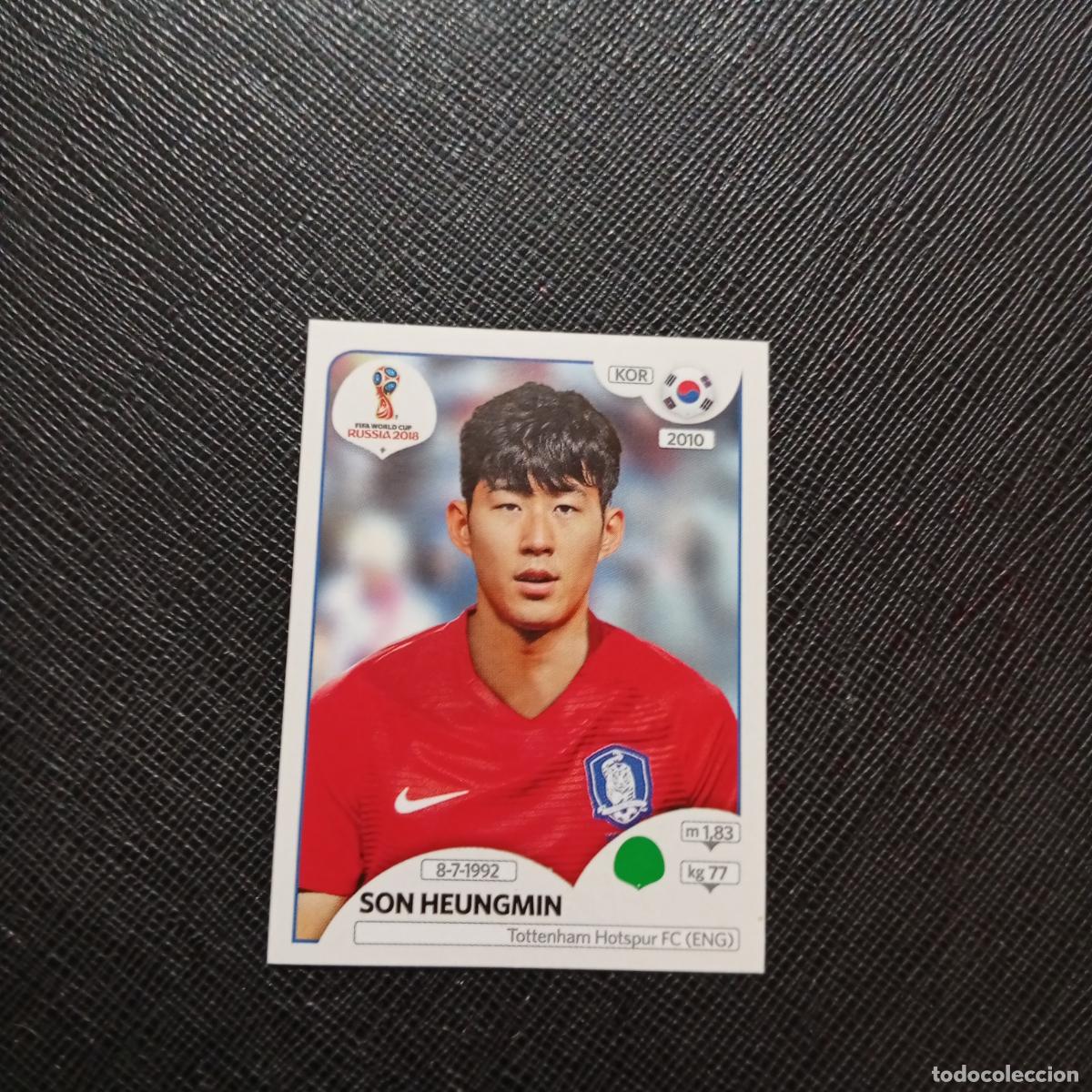 Cromos de f&uacute;tbol: 508 SON HEUNGMIN KOREA PANINI MUNDIAL RUSIA 2018 CROMO FUTBOL 18 - SIN PEGAR - CJ2 .....