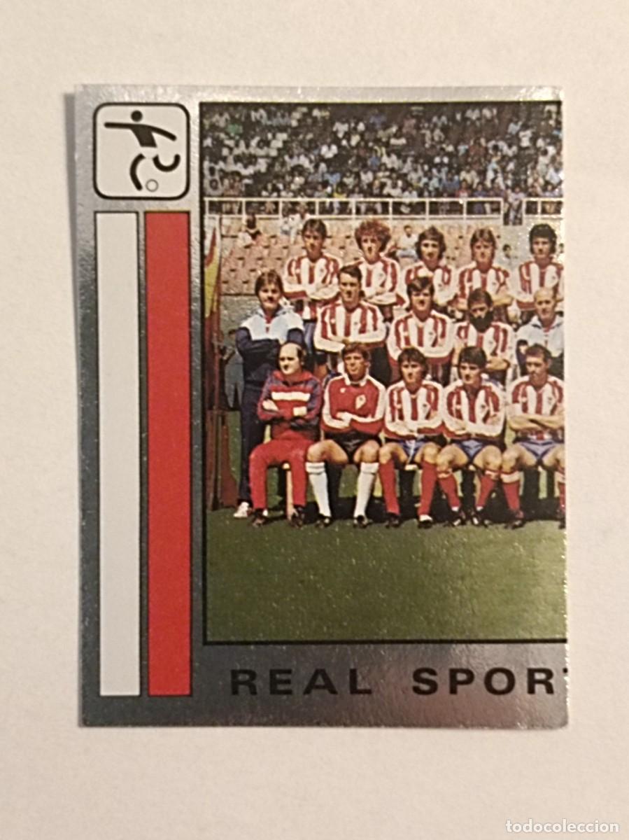 Cromos de f&uacute;tbol: #303 EQUIPO IZQUIERDA (SPORTING DE GIJON) FUTBOL 87 PANINI